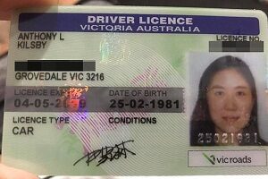 Australian driver license
