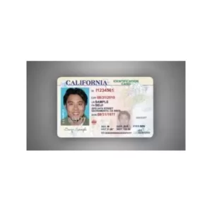 CALIFORNIA ID CARD