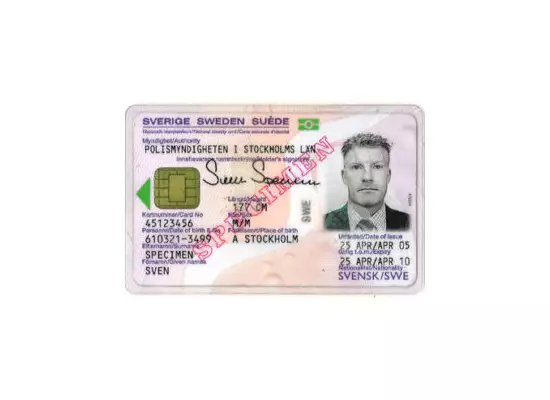 SWEDISH ID CARD